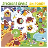Pochette de Stickers épais : En forêt