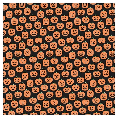 Papier imprimé 30,5 x 30,5 cm Monster Mash - Faces of Halloween