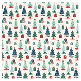 Papier imprimé 30,5 x 30,5 cm Happy Holidays - Under The Tree