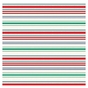 Papier imprimé 30,5 x 30,5 cm Happy Holidays - Seasonal Stripes