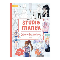 Livre Studio Manga cahier d'exercices