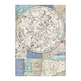 Papier de riz imprimé 21 x 29,7 cm Cosmos Infinity - Zodiaque