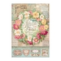 Papie de riz imprimé 21 x 29,7 cm Rose parfum - Album de roses