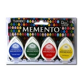 Set Encreur Dye-Ink Memento Dew Drop - Prime Time 4 pcs