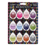Set Encreur Dye-Ink Memento Dew Drop - Sorbet Scoops 12 pcs