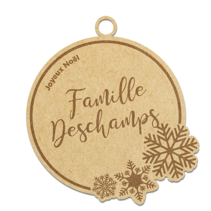 Boule de Noël Famille à personnaliser - Rougier et Plé