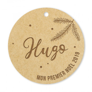 Médaille branche Mon premier Noël - Rougier et Plé