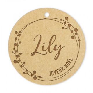 Médaille Joyeux Noël couronne - Rougier et Plé