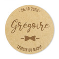 Badge Témoin du marié - Rougier et Plé
