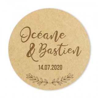 Badge Couple branches - Rougier et Plé