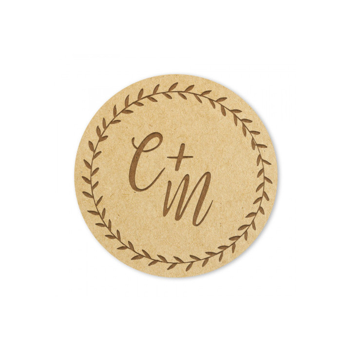 Badge Initiales - Rougier et Plé