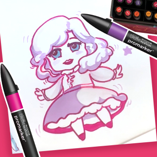 Dessiner un Chibi aux Promarker