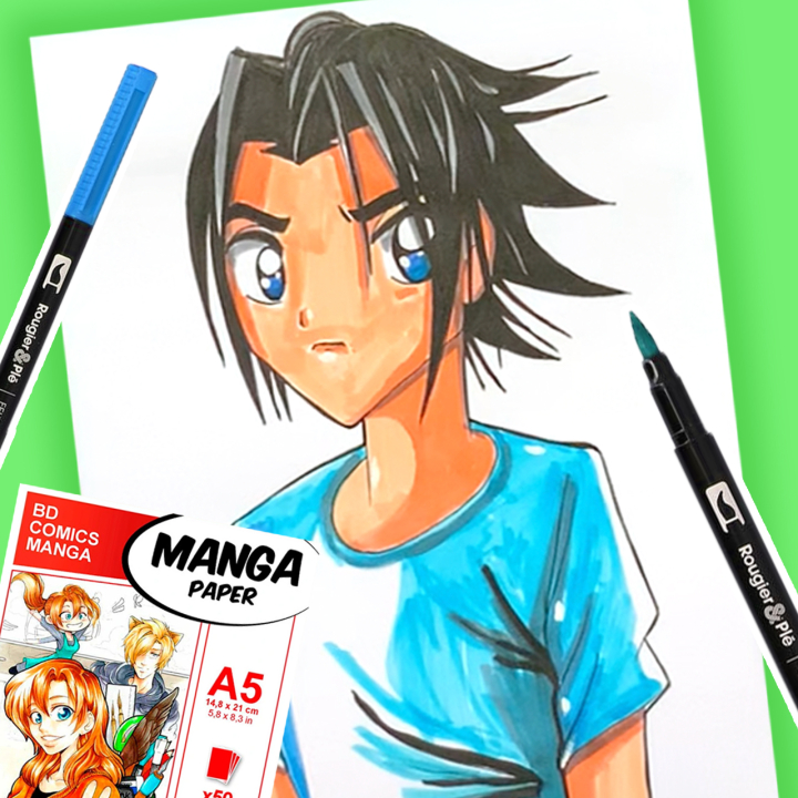 Dessiner un personnage Manga en toute simplicité
