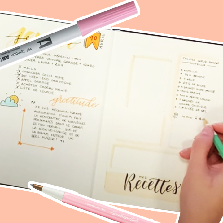 Organiser son journée dans votre bullet journal Leuchtturm