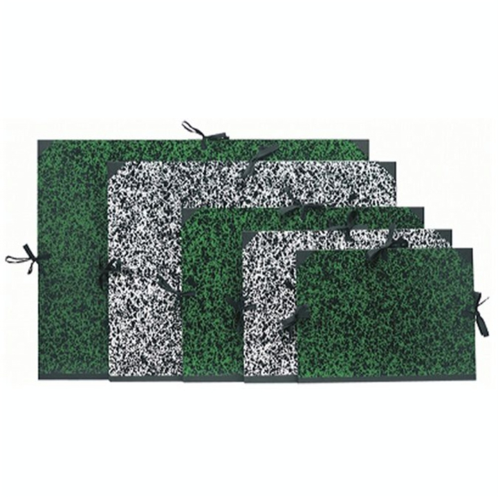 Carton à dessin Annonay vert à cordons 78 x 118cm - Clairefontaine - Rougier et Plé
