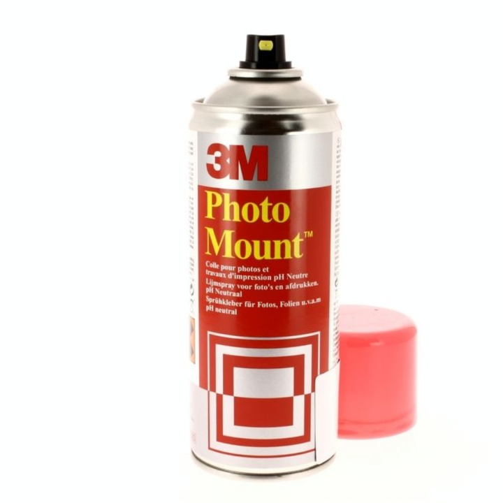 Colle aérosol PhotoMount 400 ml Permanente - 3M - Rougier et Plé