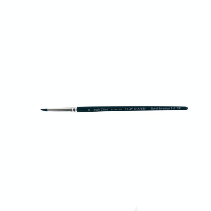 Pinceau en silicone biseauté effilé extra-ferme - Colour Shaper - Rougier et Plé