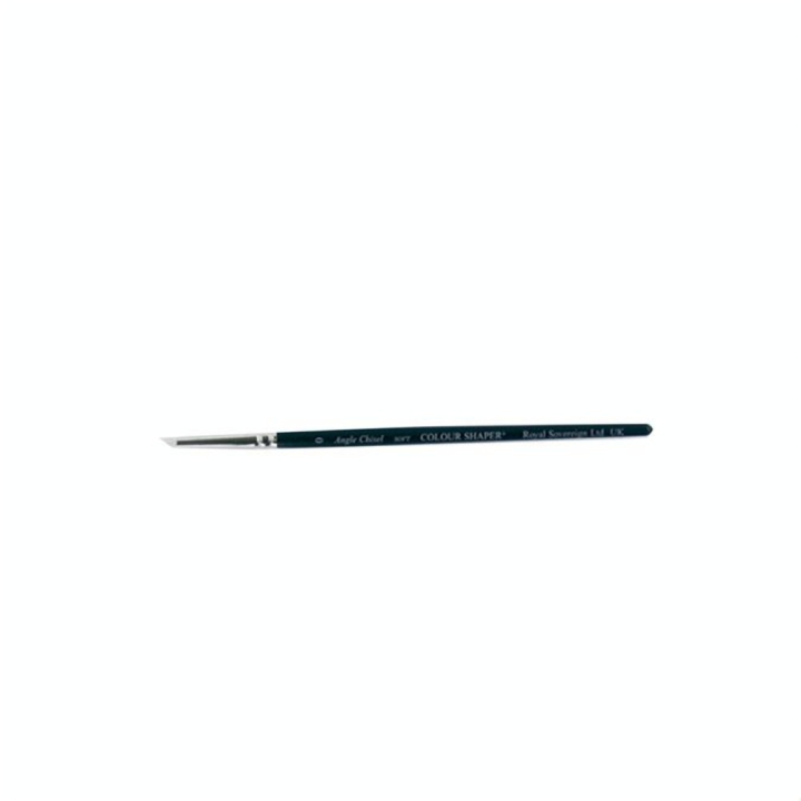 Pinceau en silicone biseauté effilé extra-ferme - Colour Shaper - Rougier et Plé