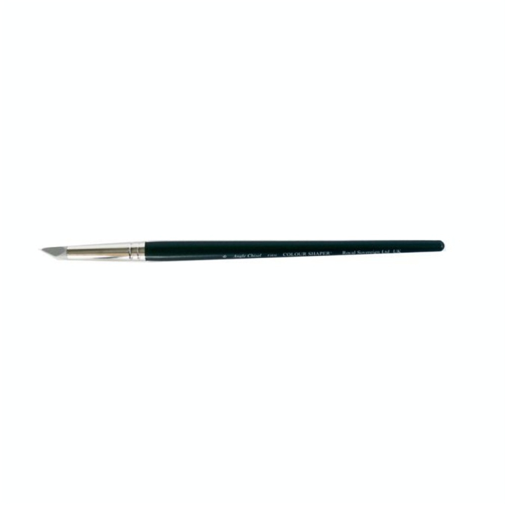 Pinceau en silicone biseauté effilé extra-ferme - Colour Shaper - Rougier et Plé