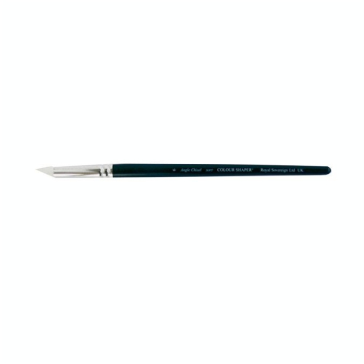 Pinceau en silicone biseauté effilé souple - Colour Shaper - Rougier et Plé