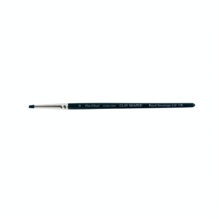 Pinceau en silicone biseauté plat extra-ferme - Colour Shaper - Rougier et Plé