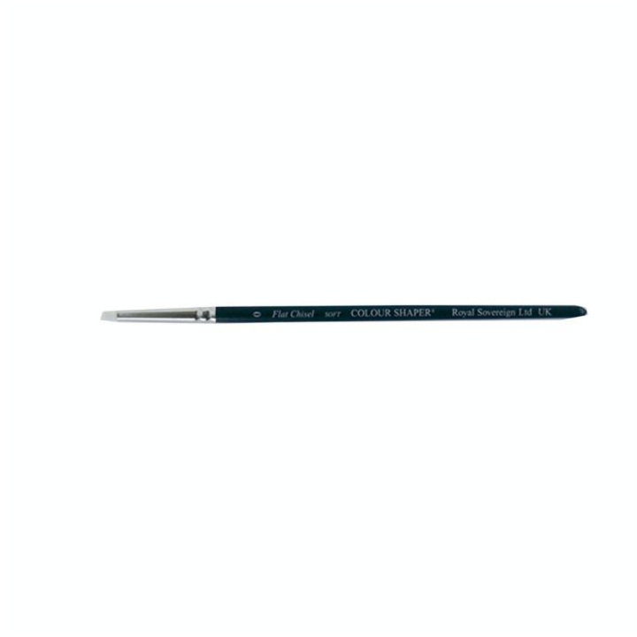 Pinceau en silicone biseauté plat souple - Colour Shaper - Rougier et Plé