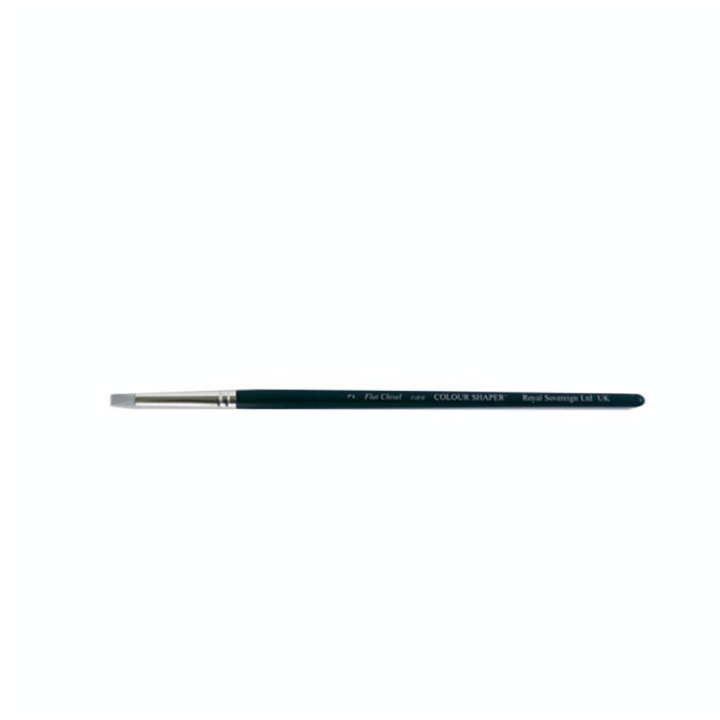 Pinceau en silicone biseauté plat souple - Colour Shaper - Rougier et Plé