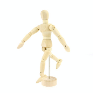 Mannequin en bois homme 12cm - Rougier&Plé - Rougier et Plé