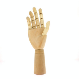 Mannequin en bois Main droite homme 30cm - Rougier&Plé - Rougier et Plé
