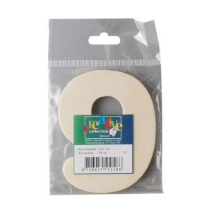 Chiffre en bois 10cm épaisseur 4mm 9 - Vaessen Créative - Rougier et Plé