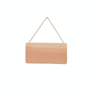 Plaque à suspendre en bois 21 x 11cm - Artemio - Rougier et Plé