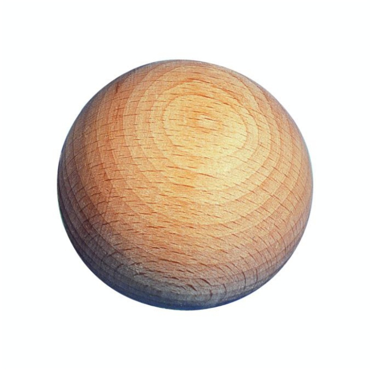 Boule en bois brut Ø60mm - Rayher - Rougier et Plé
