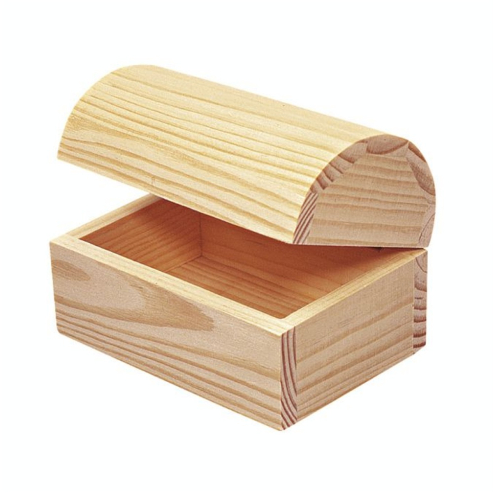 Coffre en bois 13 x 9 x 9cm - Rayher - Rougier et Plé