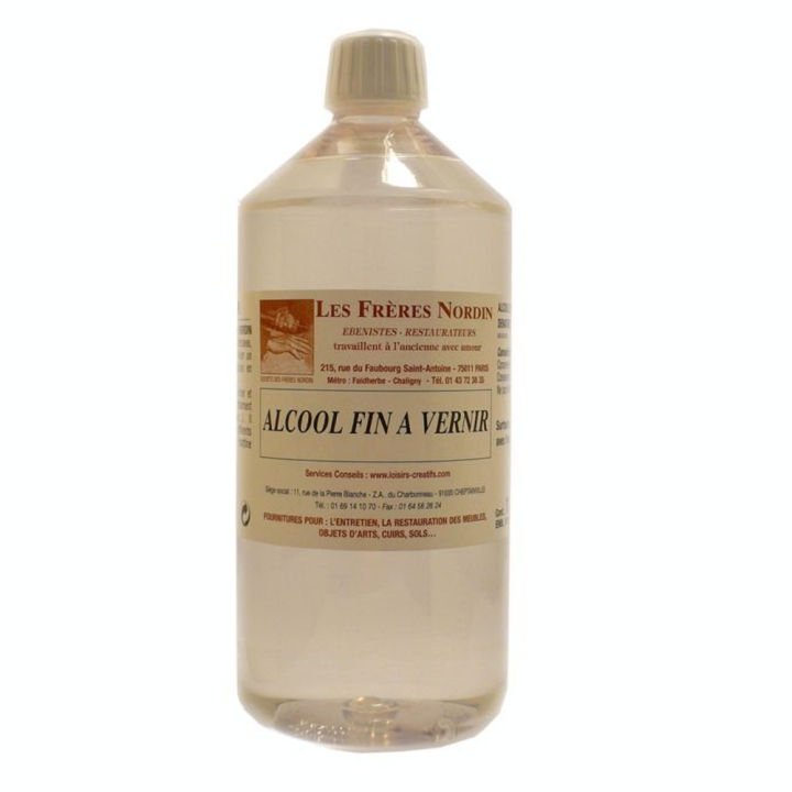 Alcool fin à vernir 1L - Frères Nordin (Les) - Rougier et Plé