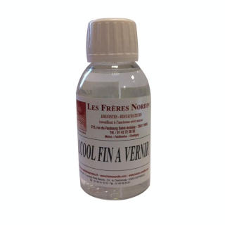 Alcool fin à vernir 125ml - Frères Nordin (Les) - Rougier et Plé