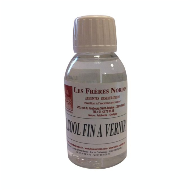 Alcool fin à vernir 125ml - Frères Nordin (Les) - Rougier et Plé