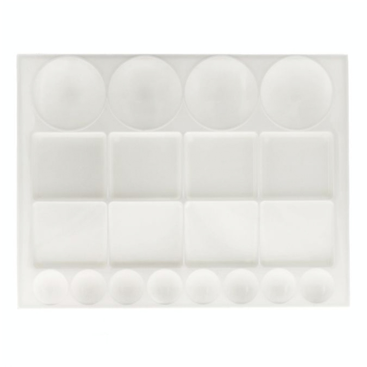 Palette en plastique rectangulaire 20 alvéoles - Rougier&Plé - Rougier et Plé
