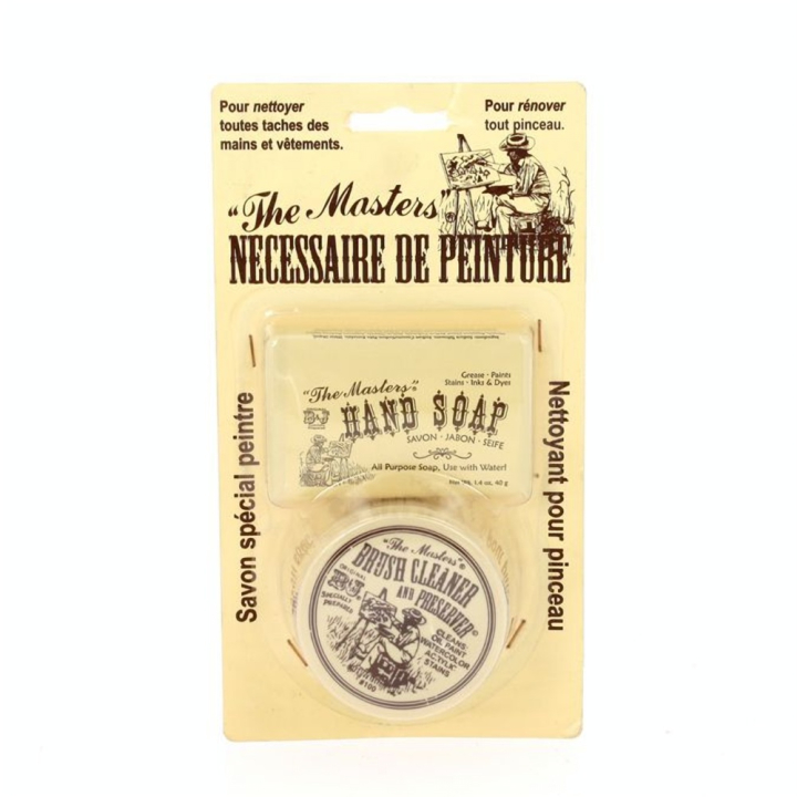 Nettoyant à pinceau +savon - The Masters - Rougier et Plé