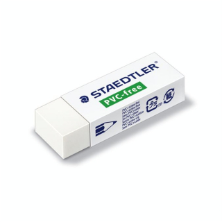 Gomme blanche sans PVC ni latex 65 x 23mm - Staedtler - Rougier et Plé
