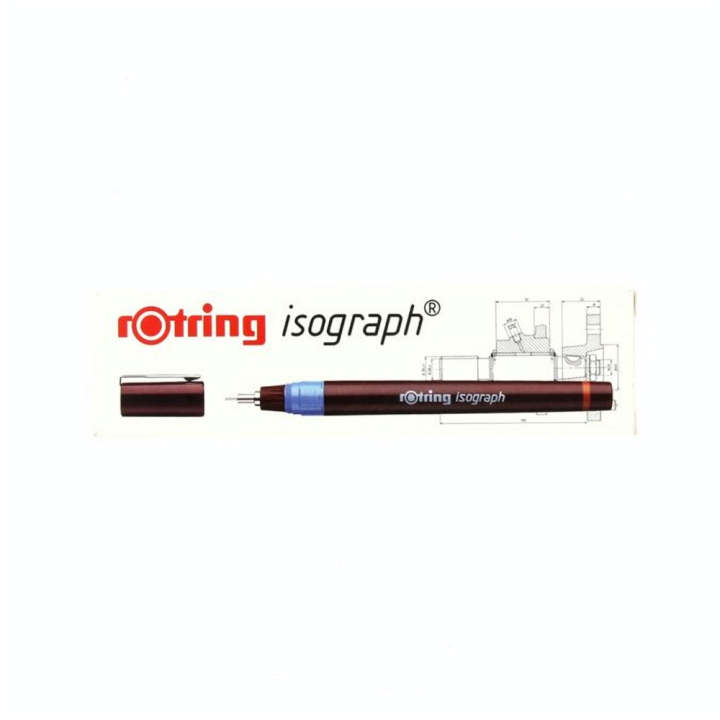 Stylo à pointe tubulaire calibrée Isograph Ø0.10mm - Rotring - Rougier et Plé