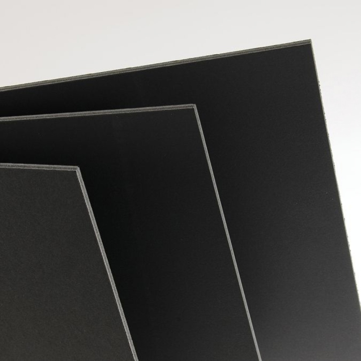 Carton plume 5 mm noir - Canson - Rougier et Plé