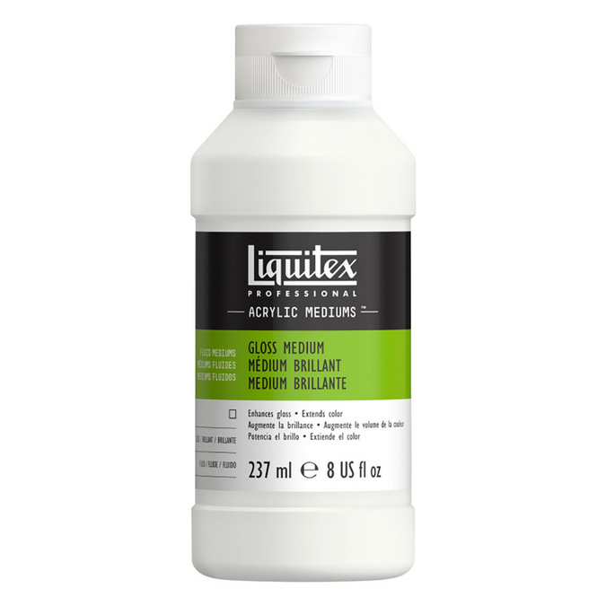 Médium-vernis acrylique 237ml brillant  - Liquitex - Rougier et Plé
