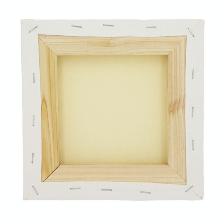 Lot de 3 châssis carré entoilé coton 20 x 20 - Créa - Rougier et Plé