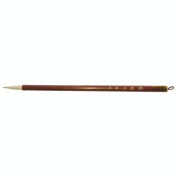 Pinceau calligraphique en chèvre sortie courte - manche en bambou - Corect Art - Rougier et Plé