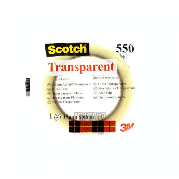 Ruban adhésif transparent résistant 19mm x 66m - Scotch - Rougier et Plé
