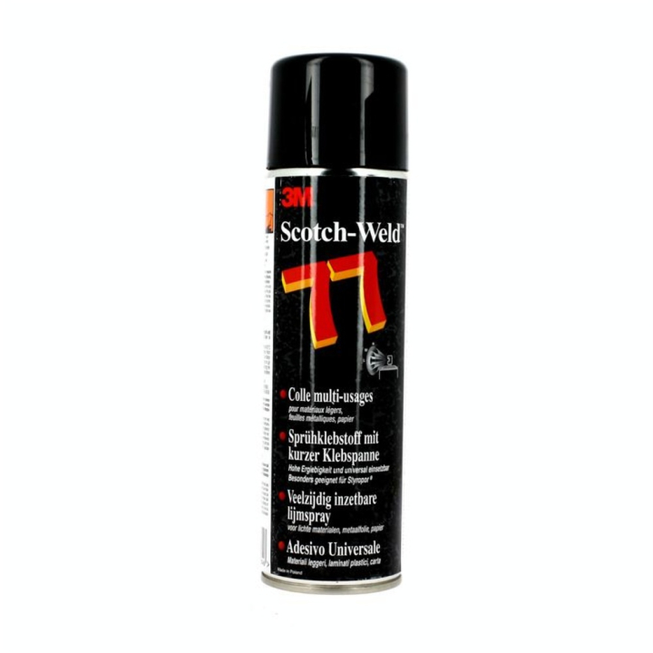 Colle aérosol Spray 77 500ml multi usages - 3M - Rougier et Plé
