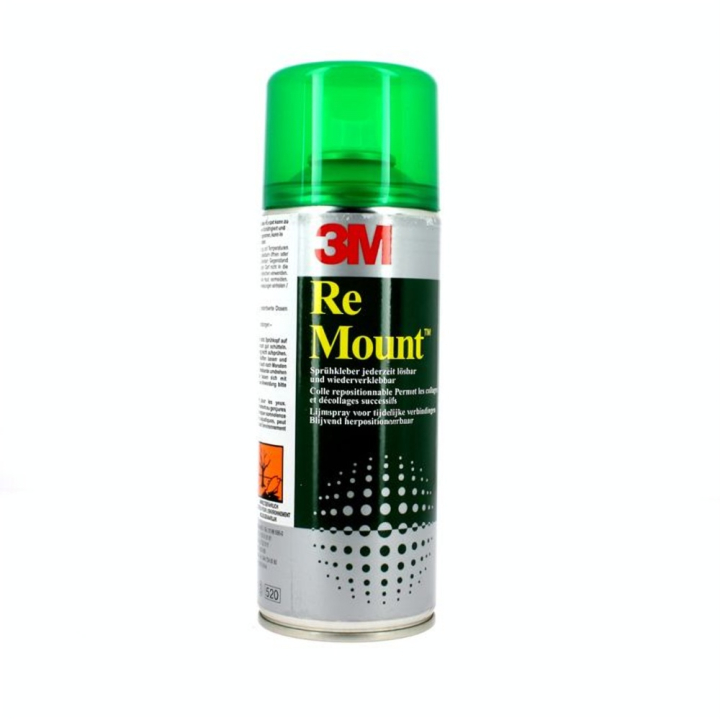 Colle aérosol 400ml Remount - 3M - Rougier et Plé