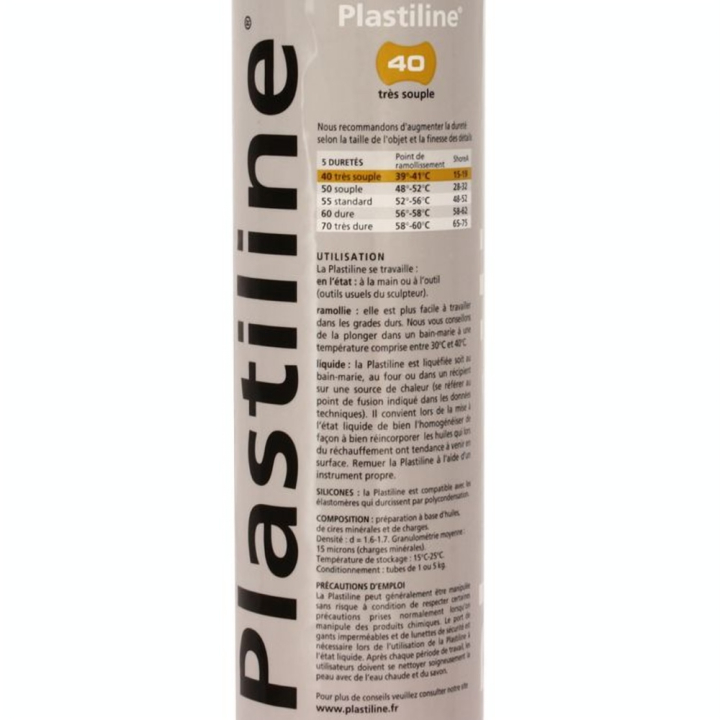 Plastiline dureté 40 1kg - Plastiline - Rougier et Plé