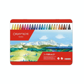 Feutre de coloriage Fibralo boîte de 24 - Caran d'Ache - Rougier et Plé