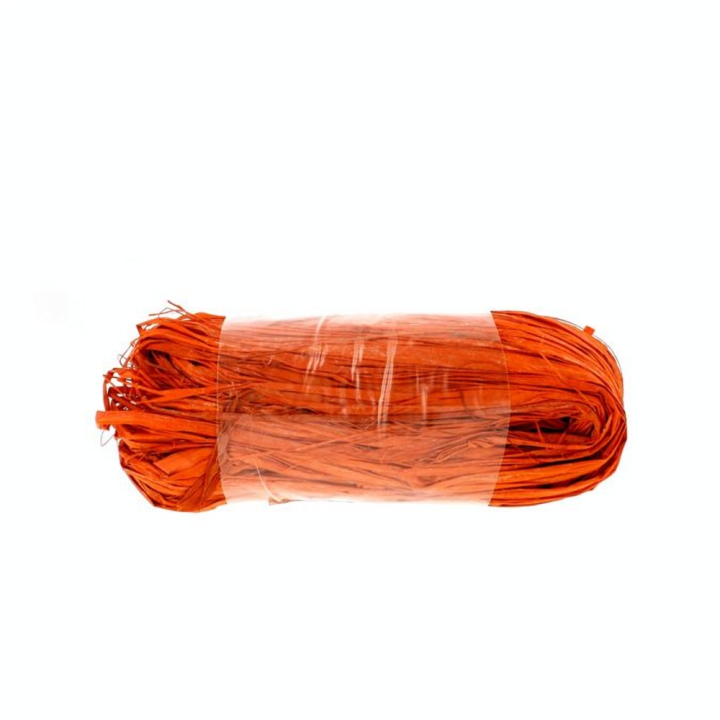 Raphia naturel en pelote de 50g orange - BDF Douineau - Rougier et Plé
